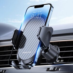 Universal Automobile Cradle Fit for iPhone Android and All Smartphones, Dark Black