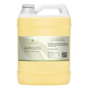 Avocado Oil - Pure, Refined, Filtered, Non-GMO, Vegan, Fair Trade, Unscented, Bulk Carrier - 128 oz / 1 Gallon