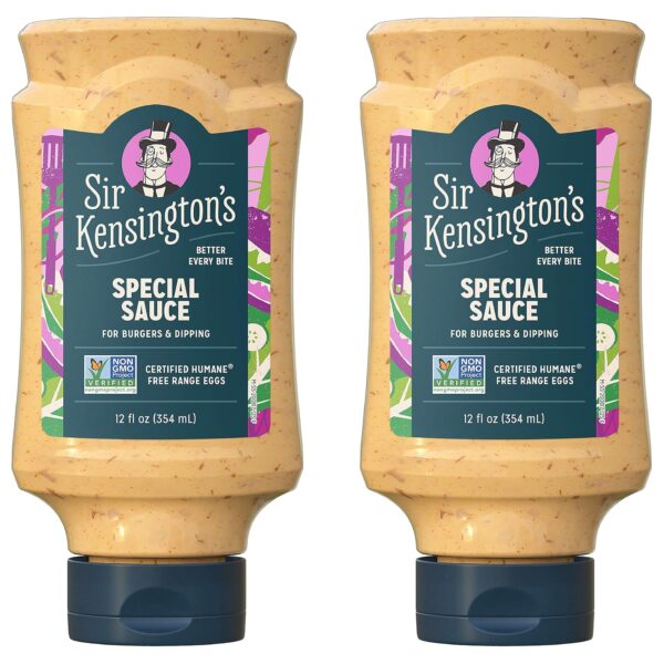Sir Kensington's Mayonnaise 2 Count Special Sauce Gluten Free 12 oz