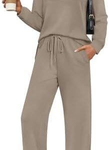 Lounge Sets for Women 2 Piece Spring Outfits Travel Beach Vacation Clothes