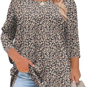 LOMON Plus Size Women Blouses Business Casual Tops for Women Womens Spring Outfits